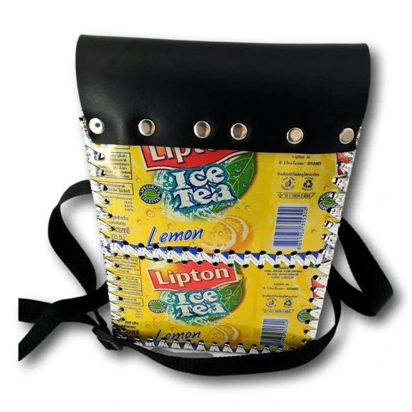Lipton Ice Tea Tin Can Purse Crossover Bag - Picture 2 of 8